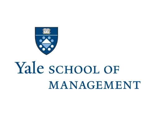  Logo of Yale School of Management.